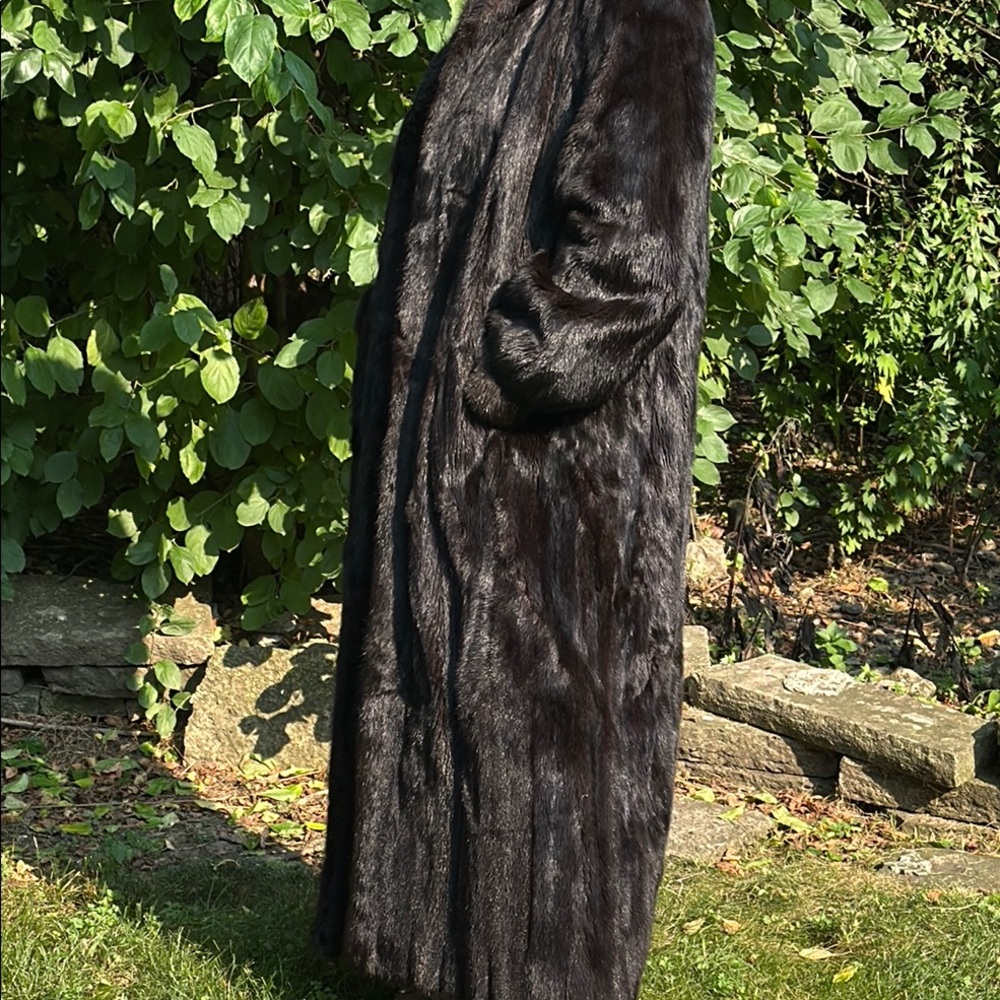 Elegant Women's Teddy Coat - Deep Brown